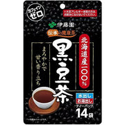 BEAUTY TEA - Decaffeinated healthy roasted black soybean tea from Hokkaido Kuro Mame Cha from Itoen 14 bags