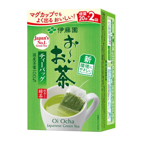 Herbata zielona w torebkach rokucha plus macha OI OCHA (22 torebek)