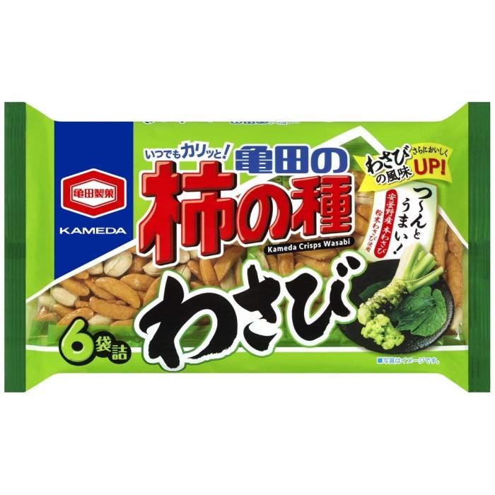 Kaki No Tane przekaska o smaku wasabi od Kameda 115g