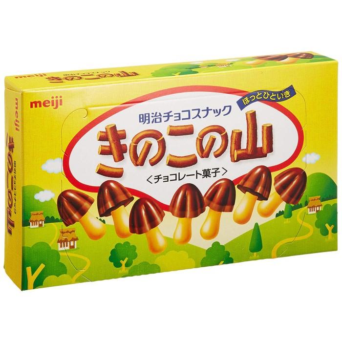 Kinoko No Yama ciastka z czekolada w ksztalcie grzybkow 74g