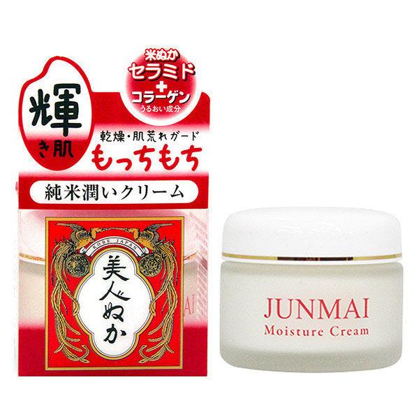 Moisturizing cream with Nuka/Rice Bran Bijin Nuka JUNMAI 43g [With alcohol]