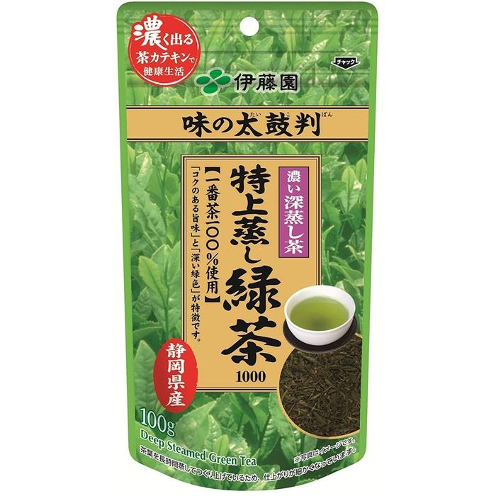 Luksusowa Zielona herbata typu Ryokucha przygotowana metoda parowa (Tokujyo Mushi Ryokucha)od Itoen 100g