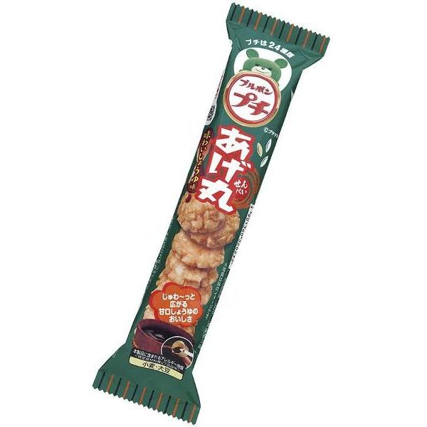 Mini senbei PUCHI o smaku slodkiego sosu sojowego 27g