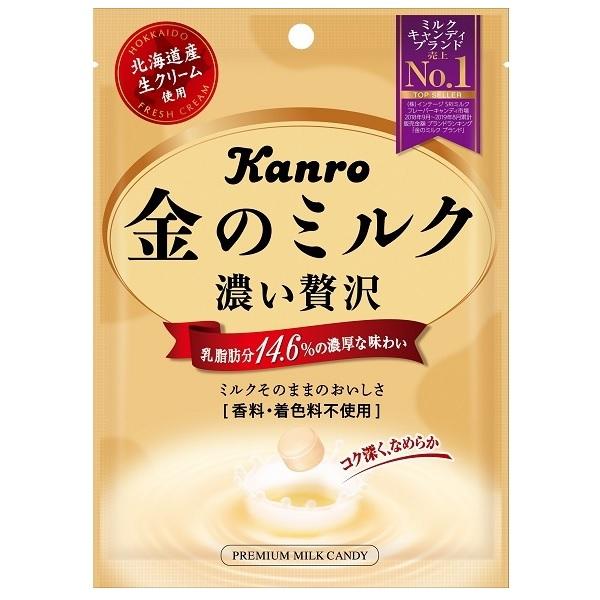 Kanro Rich Luxury Golden Milk Candy 80g