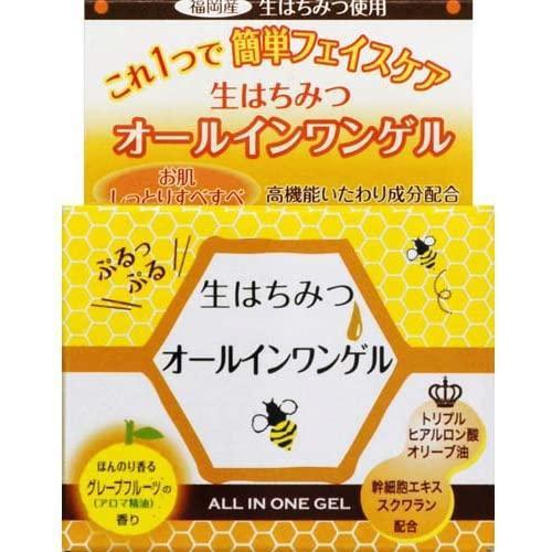 Herbery Earth - All In One moisturizing EGF gel with honey Nama Hachimitsu 80g [Alcohol-free]