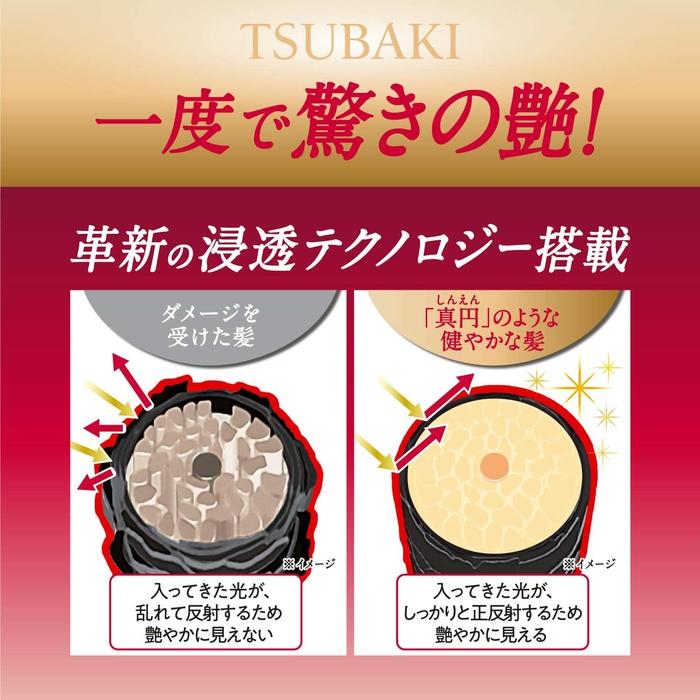 TSUBAKI PREMIUM VOLUME & REPAIR - Regenerating hair conditioner with Tsubaki oil 450ml [Alcohol-free]