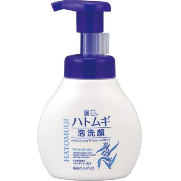 BEAUA - Facial cleansing foam with Hatomugi extract 160ml [With alcohol]