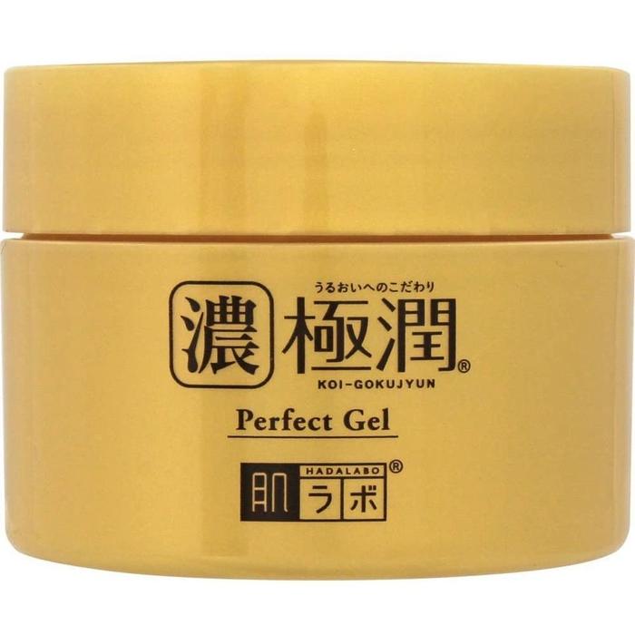 Hada Labo Gokujyun Premium - Strongly moisturizing cream with 4 types of hyaluronic acid 100g [Alcohol-free]