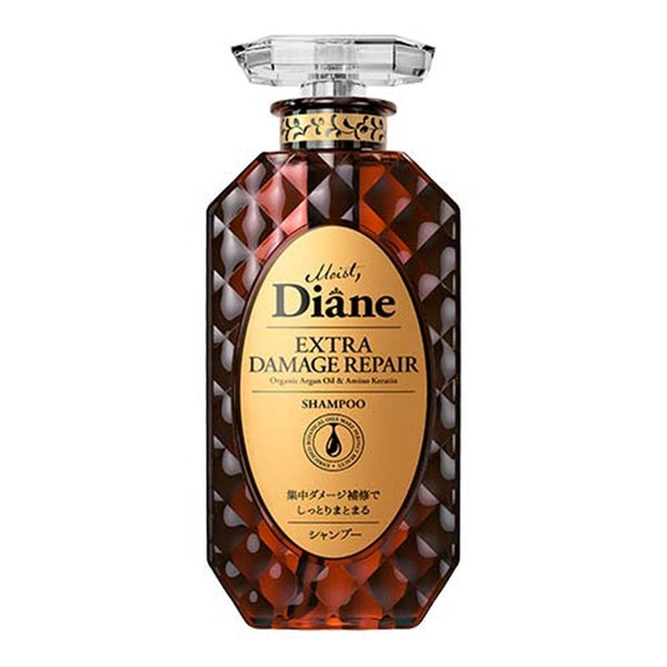 Diane Extra Damage Repair Odbudowujący szampon z olejem arganowym i proteinami ryżowymi do włosów bardzo zniszczonych 450ml [Bez alkoholu]