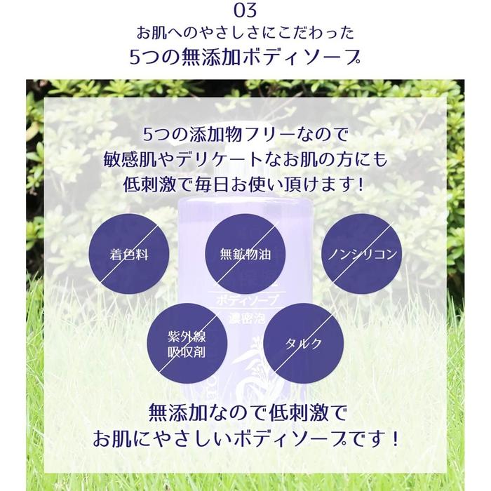 Reihaku HATOMUGI - Shower gel with Hatomugi extract 600ml [With alcohol]