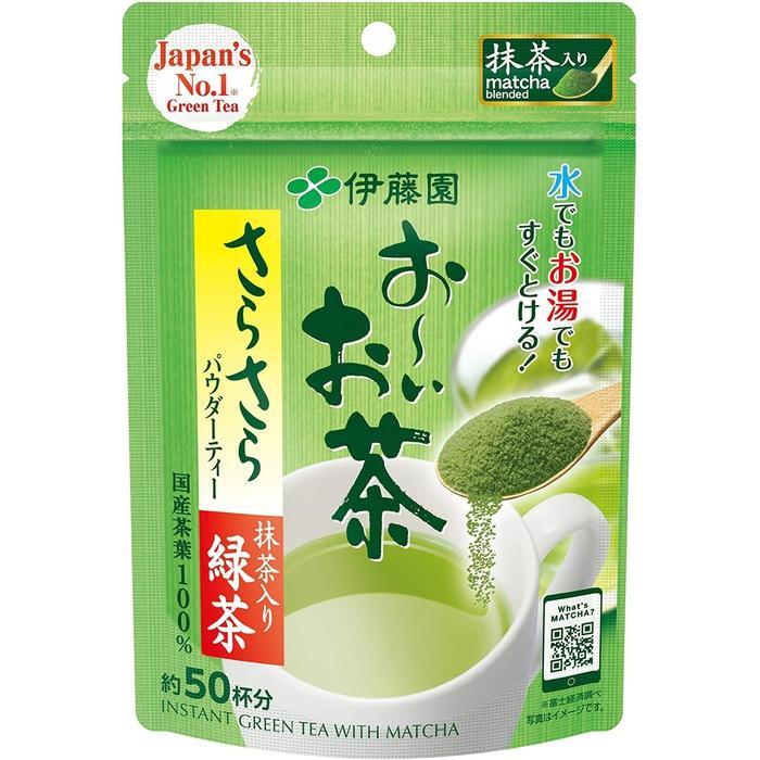 Zielona Herbata w proszku ( Ryokucha z dodatkiem herbaty Macha) OI OCHA 40g