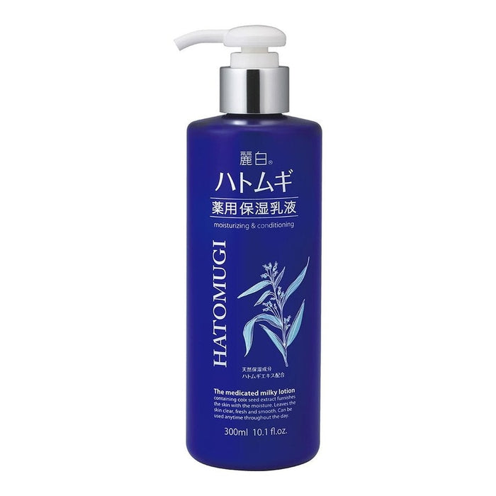 Reihaku HATOMUGI - (Dermocosmetics) Moisturizing milk for acne and problematic skin 300g [Alcohol-free]