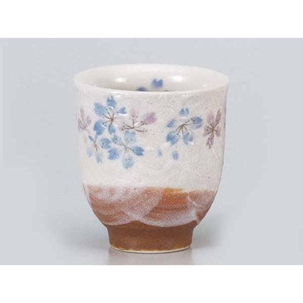 EDYCJA WIOSENNA LIMITOWANA- Yunomi czarka do herbaty z motywem niebieskich sakura