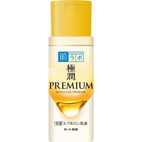 Hada Labo Hialuron Premium - Moisturizing face milk 140ml [Alcohol-free]