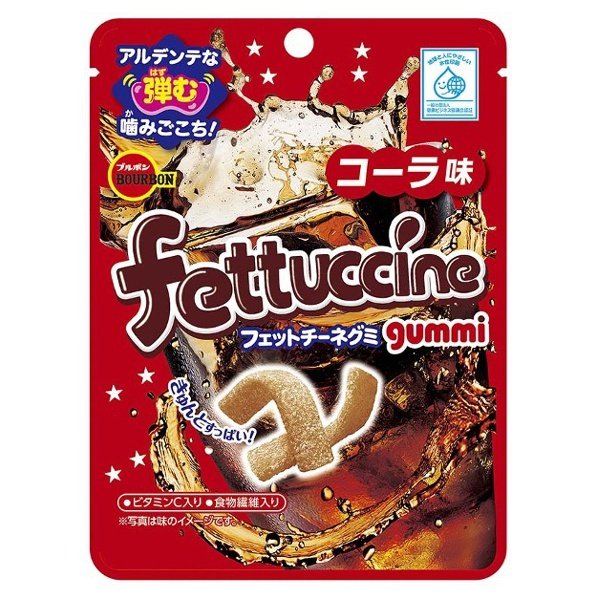 FETTUCCINE Kwaśne żelki o smaku Coli 50g